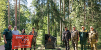 Врио Губернатора Егор Ковальчук посетил мемориальный комплекс «Лесникам-партизанам» - Управление лесами