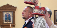 Любовь, благословлённая небом: в Брянке казаки освятили семейный союз - Город Брянка