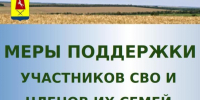 Меры поддержки участников специальной военной операции и членов их семей. - Александровский муниципальный округ