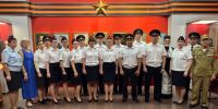 В Железногорске молодые сотрудники полиции приняли Присягу. - Администрация МО