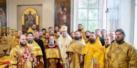 Епископ Пахомий совершил прощальную Литургию в Свято-Никольском кафедральном соборе - Чистополь-информ