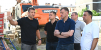 Глава Краснодара проверил ход строительства школы на 1550 мест на улице им. Григория Пономаренко - Новая Газета Кубани