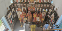 престольный праздник малого храма в честь Царственных Страстотерпцев - фото - 3 - Ершичский район