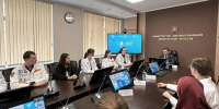 Бойцы студенческого медицинского отряда ОрГМУ «36,6» приняли участие в сеансе видеоконференцсвязи с Михаилом Мурашко - ОрГМУ