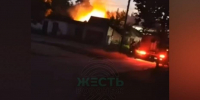 В Лисках Воронежской области ночью 19 июля вспыхнули гаражи - РИА Воронеж