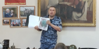 Росгвардеец рассказал школьникам о работе поисковиков - РузаРИА