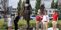 В Новой Усмани открыли памятник фронтовичке «Марусе» - VrnTimes.Ru