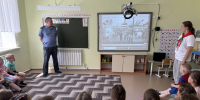 Урок безопасности для балтасинских дошкольников от профсоюза работников АПК РТ - Федерация профсоюзов РТ