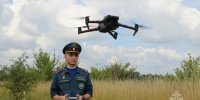 Дроны МЧС следят за пожарной безопасностью в Курском районе - Газета Сельская новь