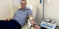 Сотрудник регионального УФСИН продолжает поддерживать донорское движение - УФСИН