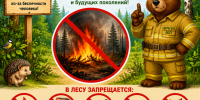 Лесной пожар: враг, которого можно победить. - Плесецкий муниципальный округ
