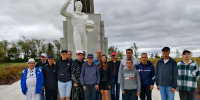 Проживающие Балаковского дома-интерната посетили Парк покорителей космоса - Министерство труда и соцзащиты