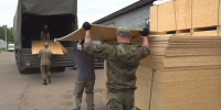 Выборгский район направил в зону СВО четыре КАМАЗа с гуманитарной помощью - 47Channel.Ru
