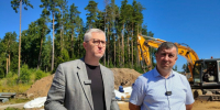 Проект, рожденный вместе с семьями. В Сосновом Бору началось строительство мемориального комплекса - Газета Маяк