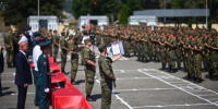 В Майкопе курсанты военно-учебного центра при ДГТУ приняли присягу - ИА Адыгея Сегодня