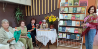 «Фольклор – душа народа» – беседа у книжной выставки, прошла в Пельгорской поселковой библиотеке. - Межпоселенческая ЦБС