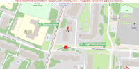 В Нижнем Новгороде временно ограничено движение транспорта по участку улицы Даргомыжского - Администрация г. Нижний Новгород
