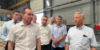 Кондратьев посетил завод по производству трансформаторных станций на Кубани - ТК Краснодар