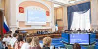 Заседание Координационного совета Движения Первых города Новосибирска - Департамент образования