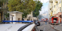 Пожар на кровле ЖК "Дом на Страстном бульваре" локализовали - M24.Ru