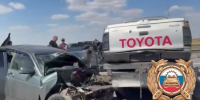 Дым от пожара спровоцировал ДТП с 12 автомобилями на трассе под Ростовом - Bloknot-Rostov.Ru