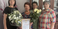 Жительница села Головчино Валентина Владимировна Шахунова отметила 80-летний юбилей🎉. - Грайворонский муниципальный округ