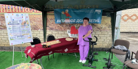 Сотрудники отделения дневного пребывания и получатели социальных услуг  приняли участие в Дне района - Соцзащита населения по Ардатовскому району