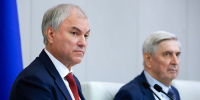 Председатель Государственной Думы Вячеслав Володин и Первый заместитель Председателя Государственной Думы Иван Мельников - Государственная Дума