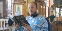 Всенощное бдение в Спасо-Преображенском соборе - Губкинская епархия