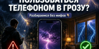 Можно ли пользоваться телефоном во время грозы? - Центр соцобслуживания населения