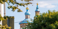 Предстоятель Русской Церкви посетил Петропавловский собор города Казани - Казанская Епархия