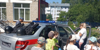 Росгвардейцы в Томске провели встречу с воспитанниками детского сада в рамках всероссийской акции - Росгвардия