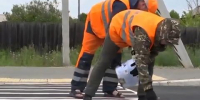На подъезде к селу Беклимишево в Забайкалье обновили освещение и разметку - Baikal24.Ru