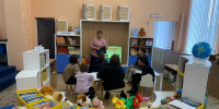 Воспитанники отделения «Мечта» посетили модельную библиотеку - Никольский район