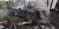 На Озерной в Пупково Дятьковской области вспыхнул жилой дом - БрянскToday.Ru