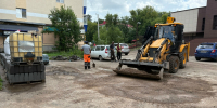 В Лениногорске продолжается благоустройство дворов по программе «Наш двор» - Лениногорский район