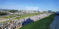 На видео сняли многотысячный крестный ход в честь Казанской иконы Божией Матери - ИА Татар-информ