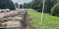 В Великих Луках приступили к ремонту дороги на набережной Лейтенанта Шмидта - Pln-Pskov.Ru