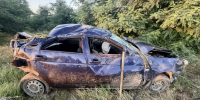 Один человек погиб после опрокидывания авто в Курском округе - Телеканал СвоёТВ