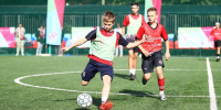 "Мой спортивный район" организовал бесплатные футбольные тренировки для горожан - M24.Ru