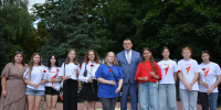 Амчане возложили цветы к Вечному огню - Газета Мценский край