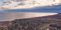 Азовское море. Панорама Яндекс Карты © Скриншот с сайта Яндекс Карты,yandex.ru/maps/geo/yeysk/53160363/ - Yuga.Ru
