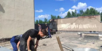 В Бакалинском районе продолжается капитальный ремонт кровли Дворца культуры имени Нажиба Асанбаева - Бакалинский район