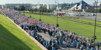 В крестном ходе в Казани приняли участие порядка 7 тысяч человек - Администрация г. Казань