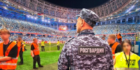Росгвардия приняла участие в обеспечении безопасности матча Суперкубка России в Нижнем Новгороде - Росгвардия
