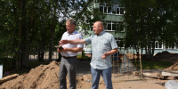 Капитальный ремонт теплосетей: проверка на объектах - Эжвинский район