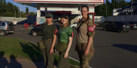 В Курске дружинники и полицейские обеспечили порядок на АЗС. - Город Курск