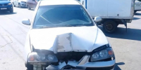 Жесткий таран опоры ЛЭП в Балакове: пассажирке Hyundai потребовалась срочная помощь медиков - SaratovNews.Ru
