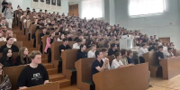 Полицейские провели для студентов БелГАУ урок по безопасности на дорогах - Сетевое издание Знамя 31