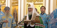 7 000 верующих прошли крестным ходом в Казани — Патриарх Кирилл освятил восстановленный храм - ТРК Татарстан-Новый век